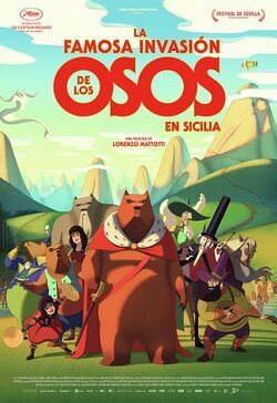 Cartel de La famosa invasión de los osos en Sicilia