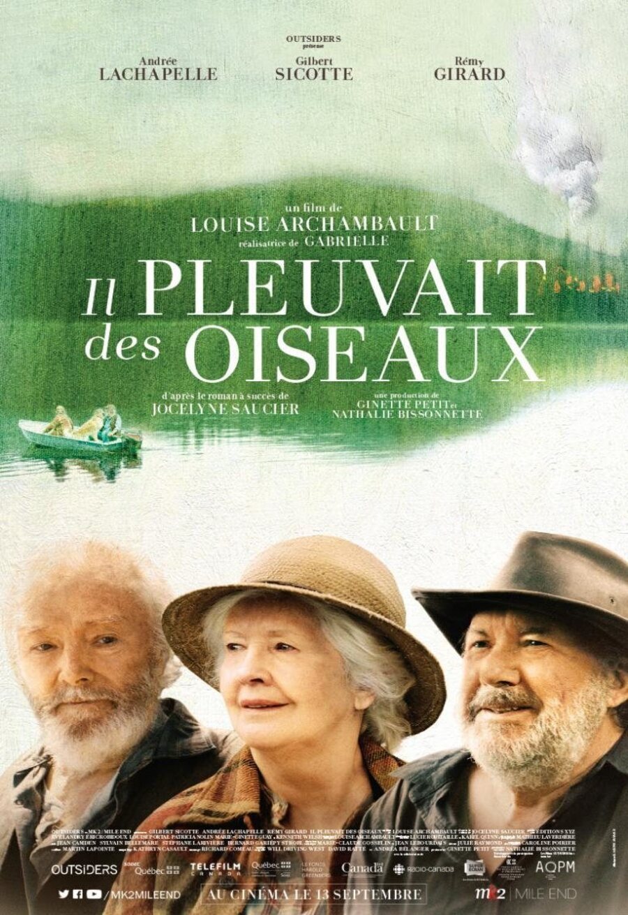 Cartel de Y llovieron pájaros - 'Il pleuvait des oiseaux'