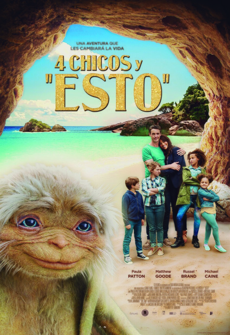 Cartel de 4 Chicos y "esto" - España