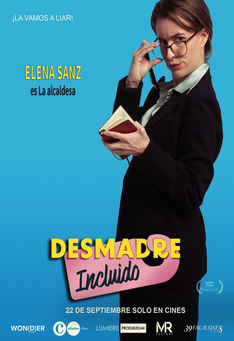 Cartel de Desmadre incluido - Póster La Alcaldesa