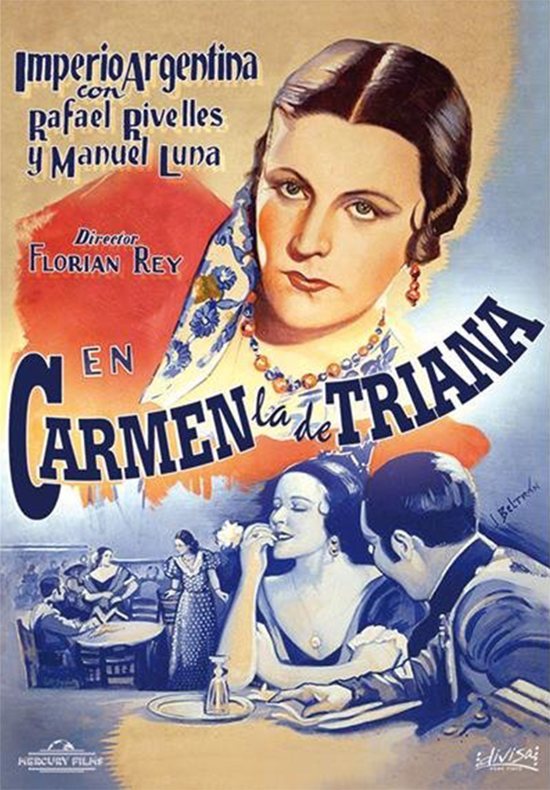 Cartel de Carmen, la de Triana - España