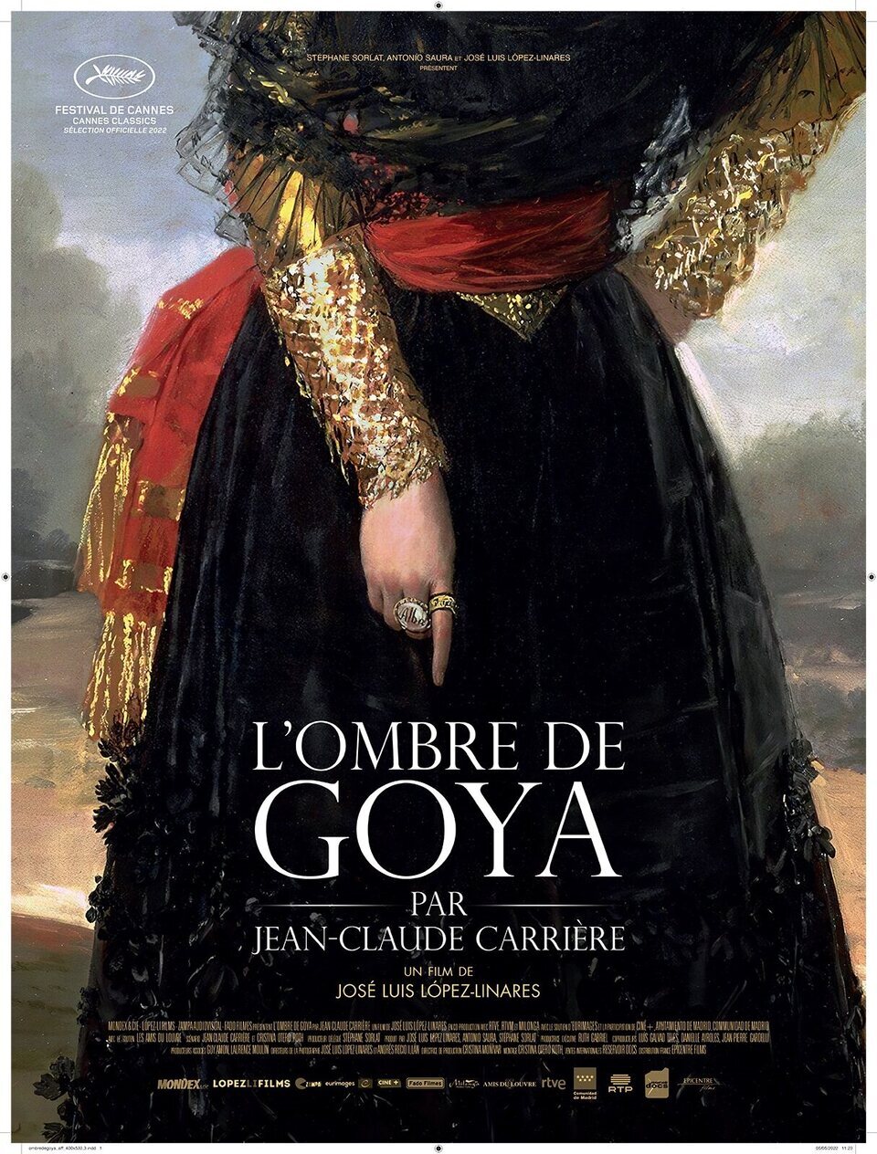Cartel de Goya, el ojo que escucha - Francia