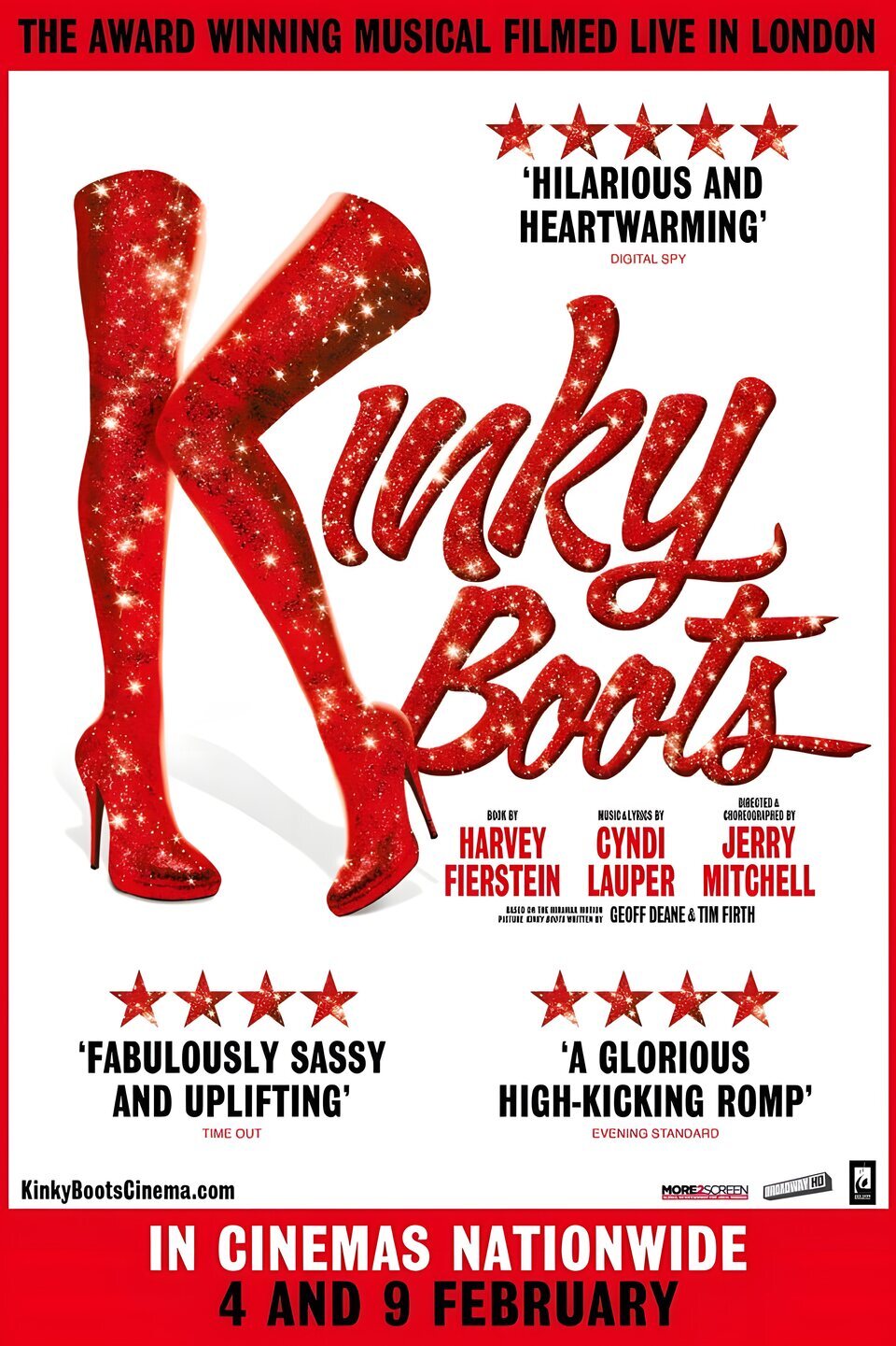 Cartel de Kinky Boots: The Musical - Reino Unido