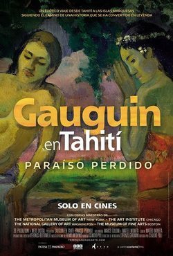 Cartel de Gauguin en Tahití: Paraíso perdido
