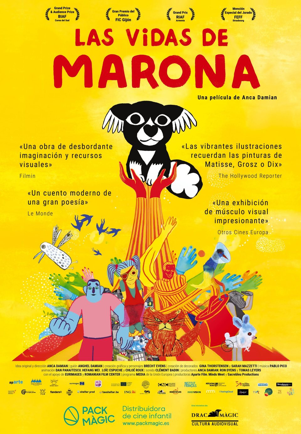 Cartel de Las vidas de Marona - España