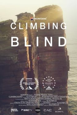 Cartel de Climbing Blind