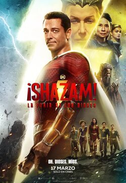 Cartel de ¡Shazam! La furia de los dioses