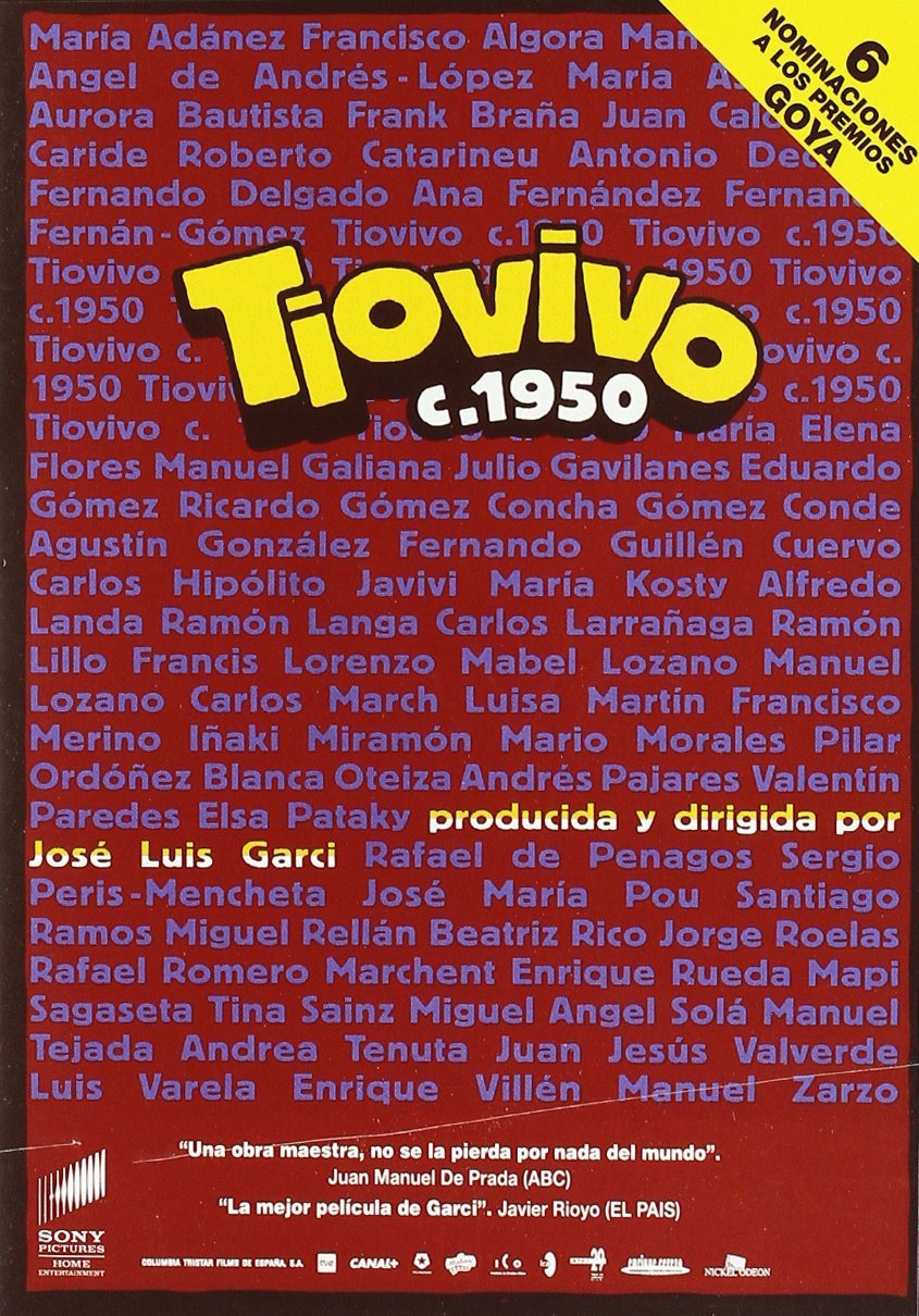 Cartel de Tiovivo c. 1950 - España