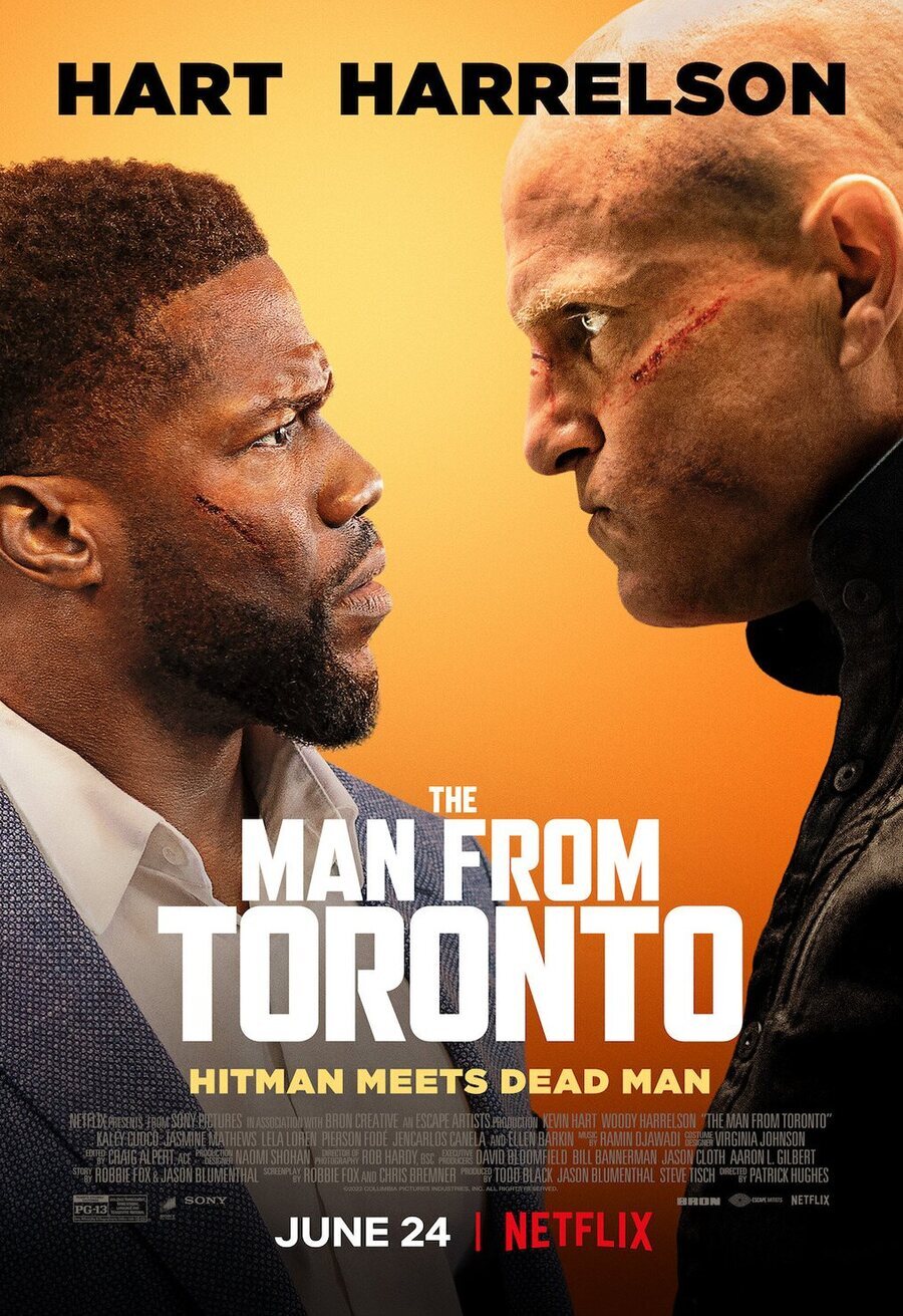 Cartel de El hombre de Toronto - Estados Unidos