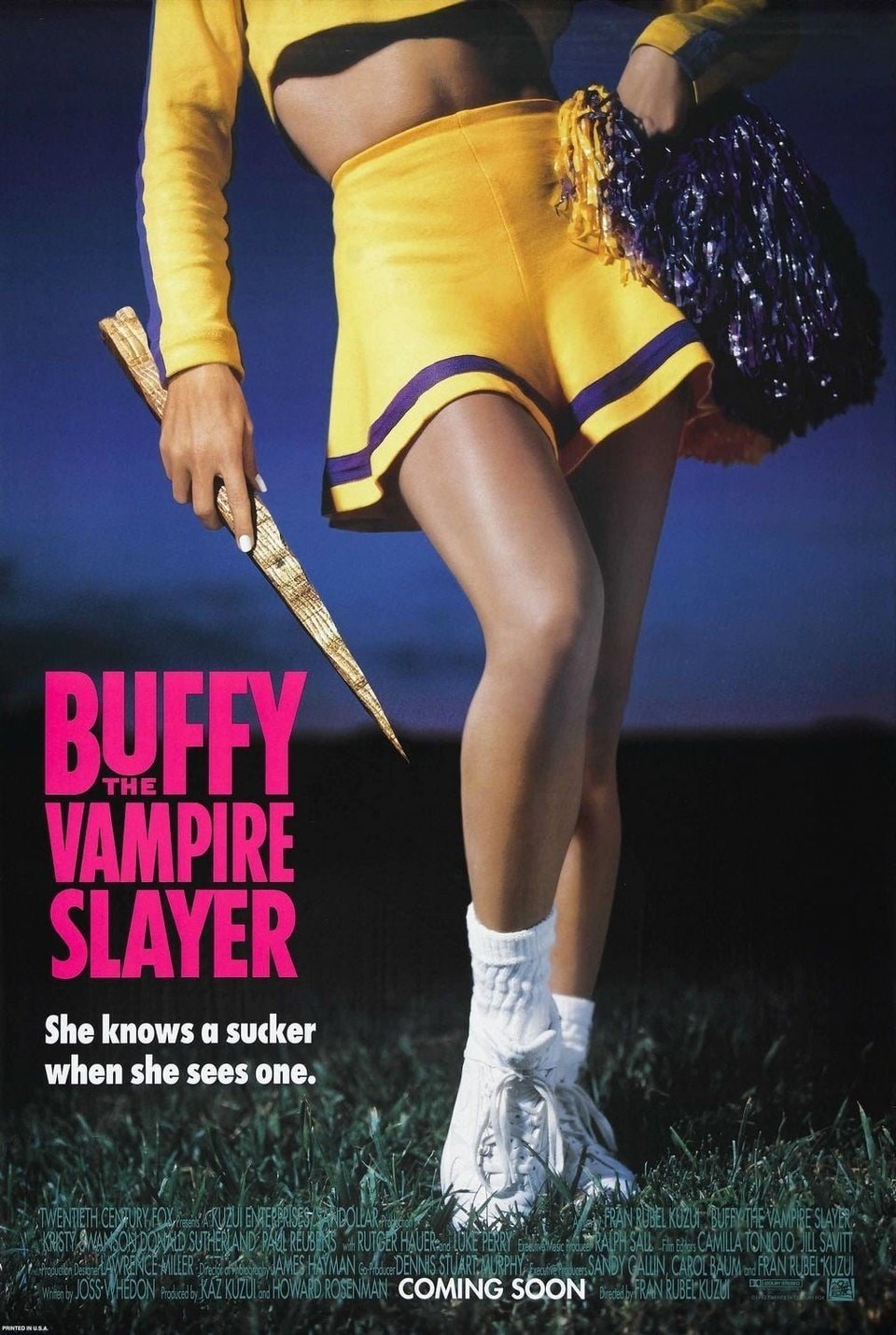 Cartel de Buffy, la cazavampiros - Estados Unidos