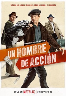 Cartel de Un hombre de acción