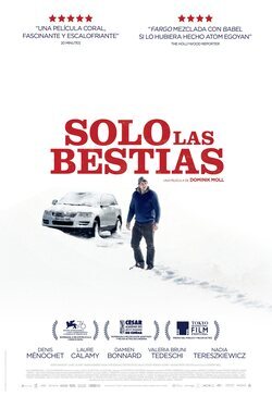 Cartel de Solo las bestias