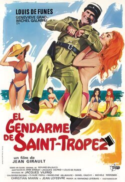 Cartel de El gendarme de Saint-Tropez