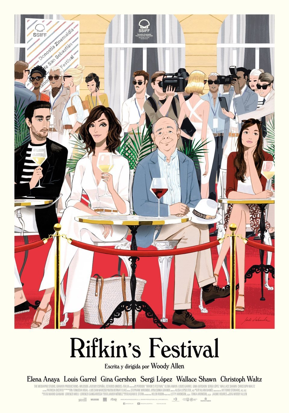 Cartel de Rifkin's Festival - España