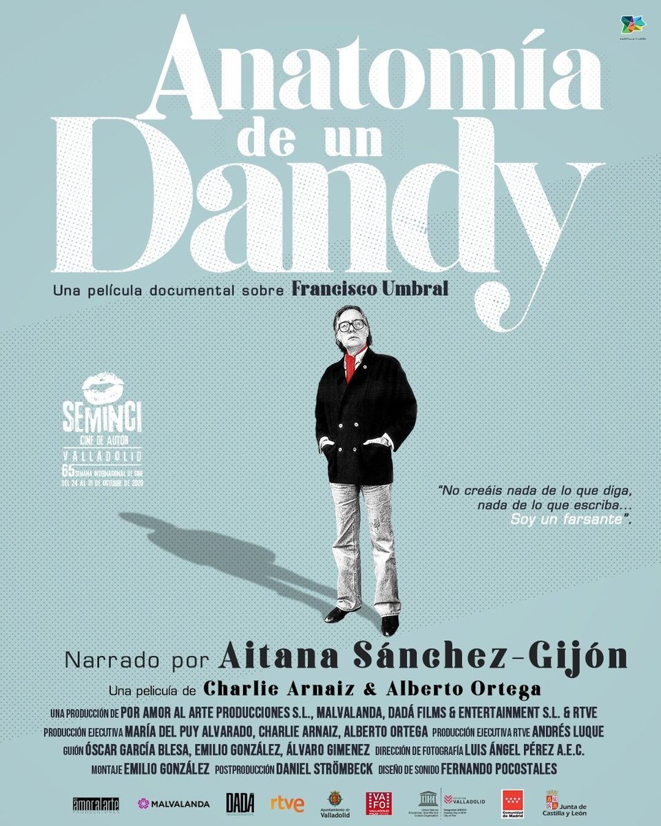 Cartel de Anatomía de un Dandy - España