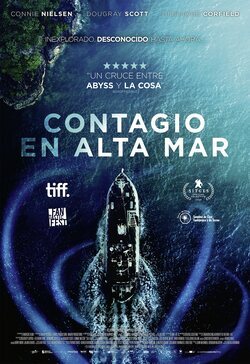 Cartel de Contagio en alta mar