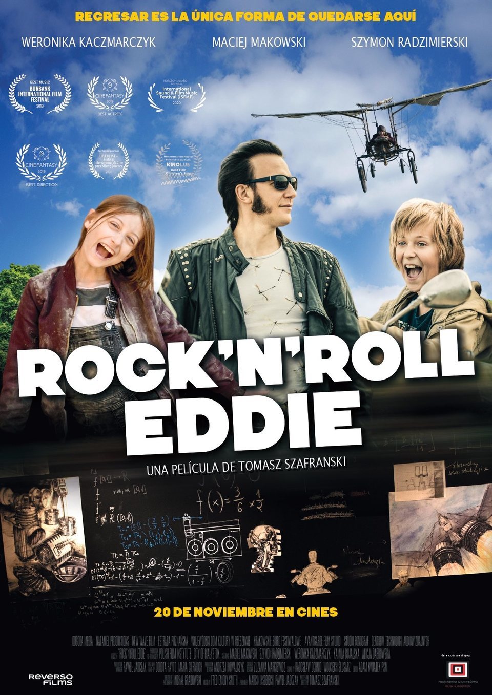 Cartel de Rock'n'roll Eddie - España