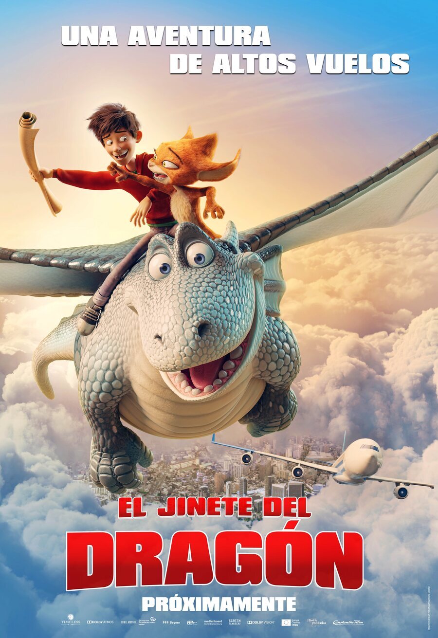 Cartel de El jinete del dragón - España