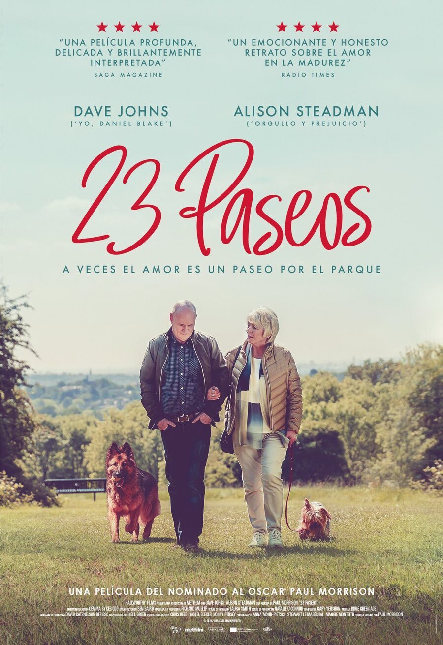 Cartel de 23 paseos - España