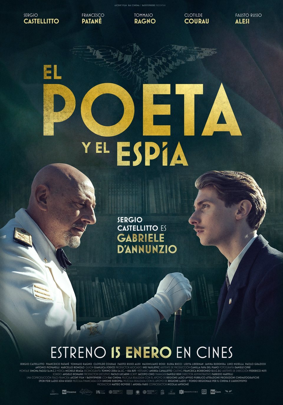 Cartel de El poeta y el espía - España