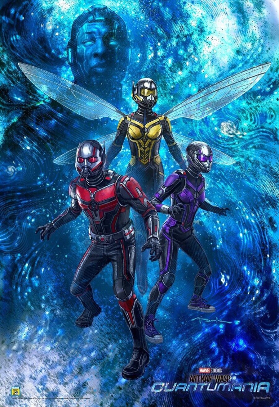 Cartel de Ant-Man y la Avispa: Quantumanía - Comic-Con