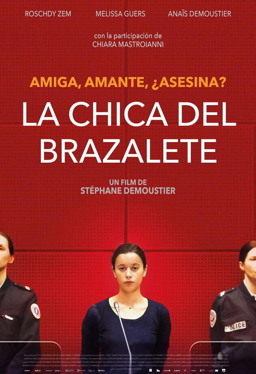 Cartel de La chica del brazalete - España