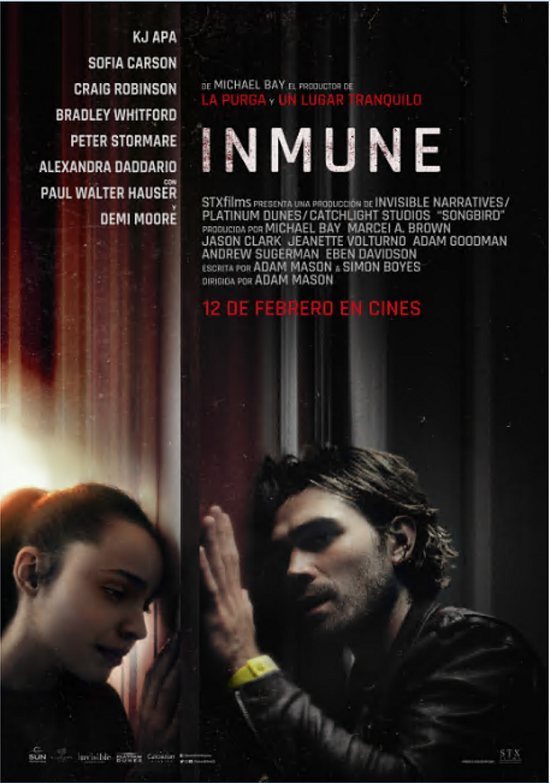 Cartel de Inmune - España
