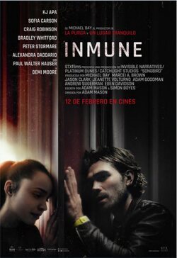 Cartel de Inmune