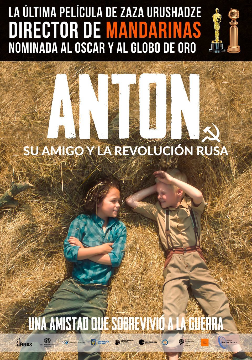 Cartel de Anton, su amigo y la revolución rusa - España