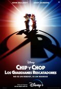 Cartel de Chip y Chop: Los guardianes rescatadores