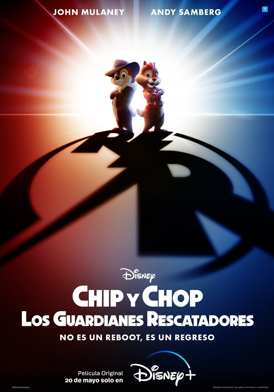 Cartel de Chip y Chop: Los guardianes rescatadores - España
