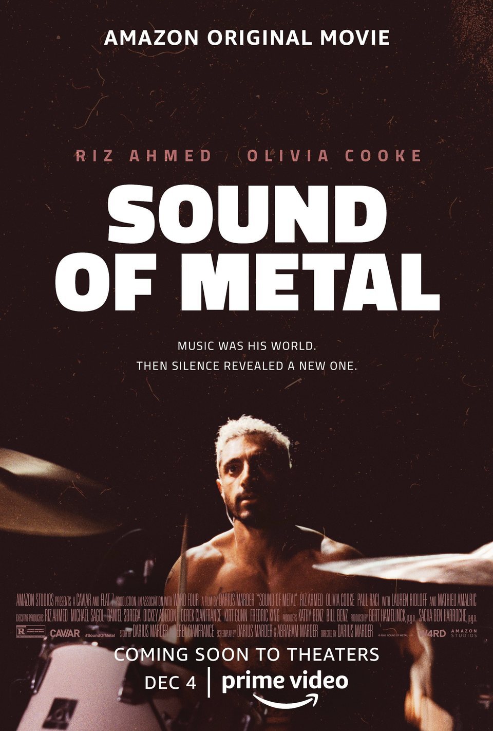 Cartel de Sound of Metal - EEUU