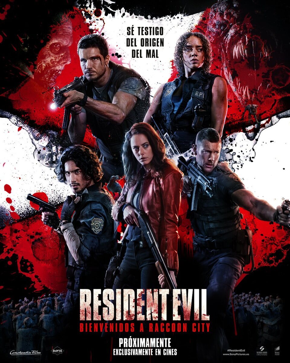 Cartel de Resident Evil: Bienvenidos a Raccoon City - España