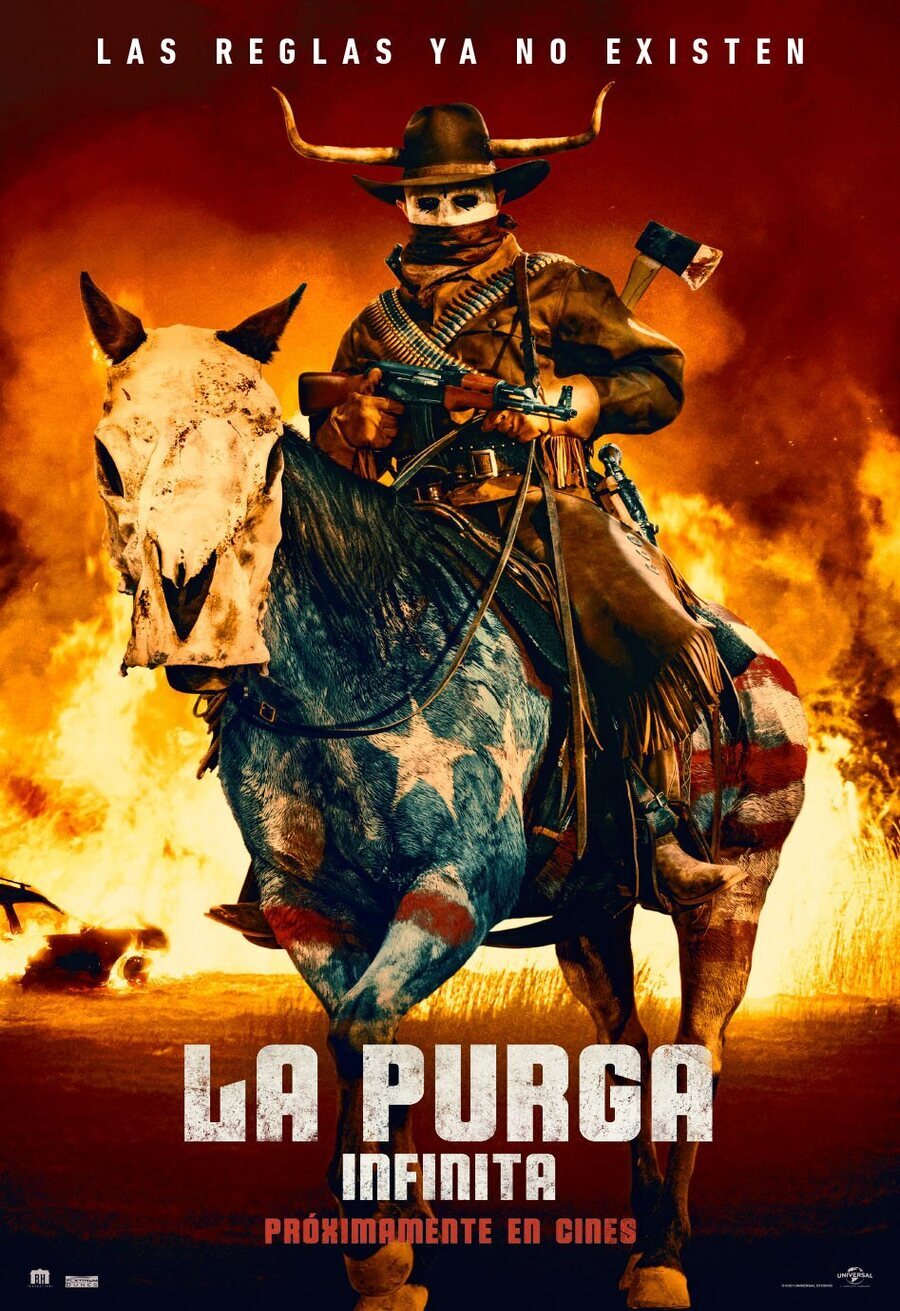 Cartel de La Purga Infinita - España