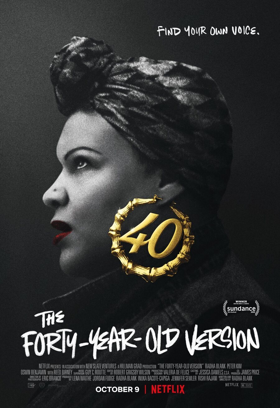 Cartel de Rapera a los 40 - EEUU