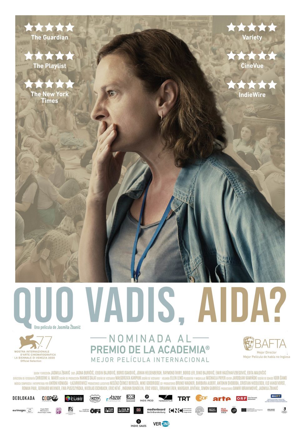 Cartel de Quo vadis, Aida? - España