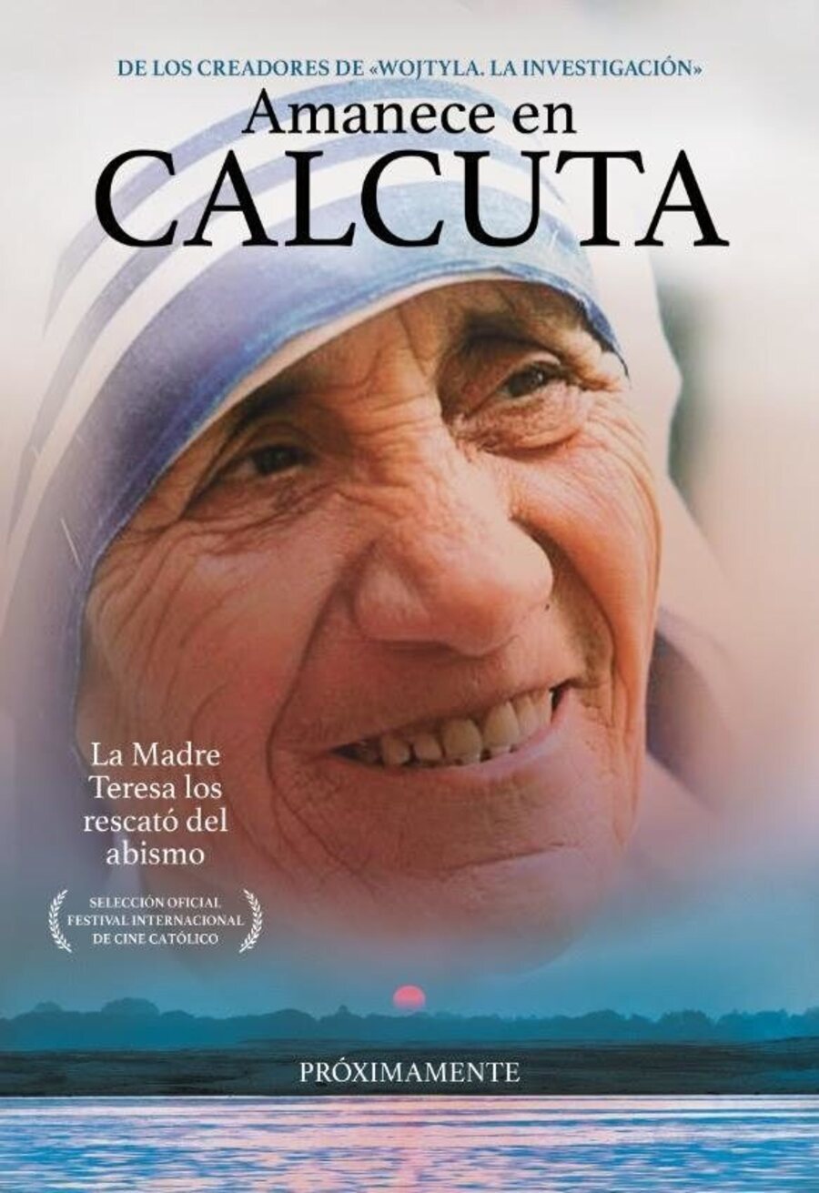 Cartel de Amanece en Calcuta - España