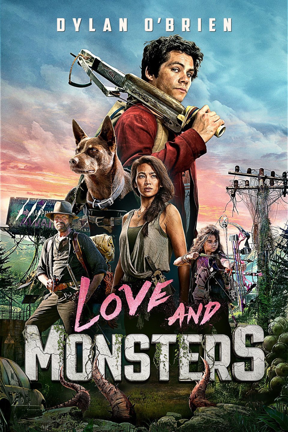 Cartel de Love and Monsters - EEUU