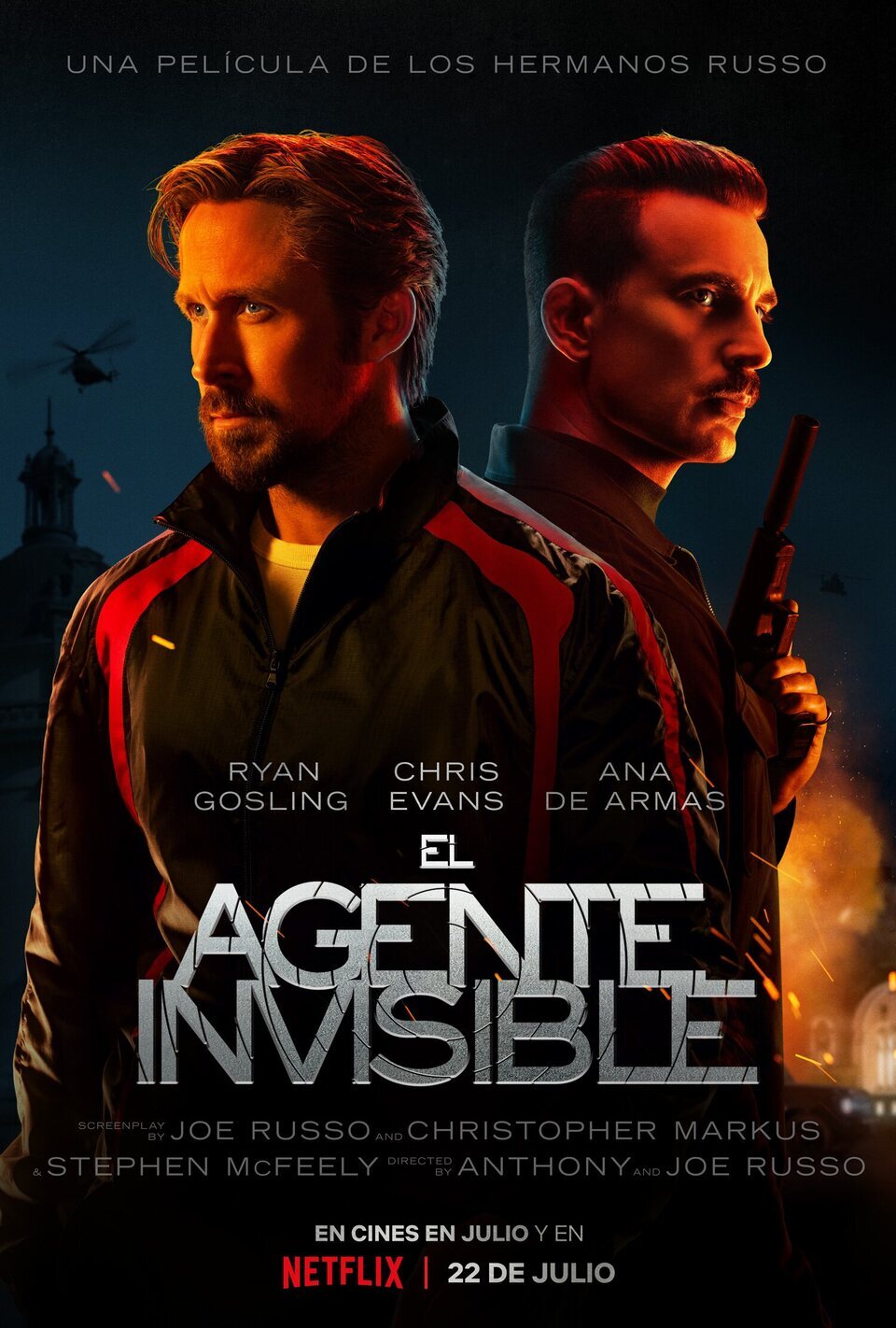 Cartel de El agente invisible - Español