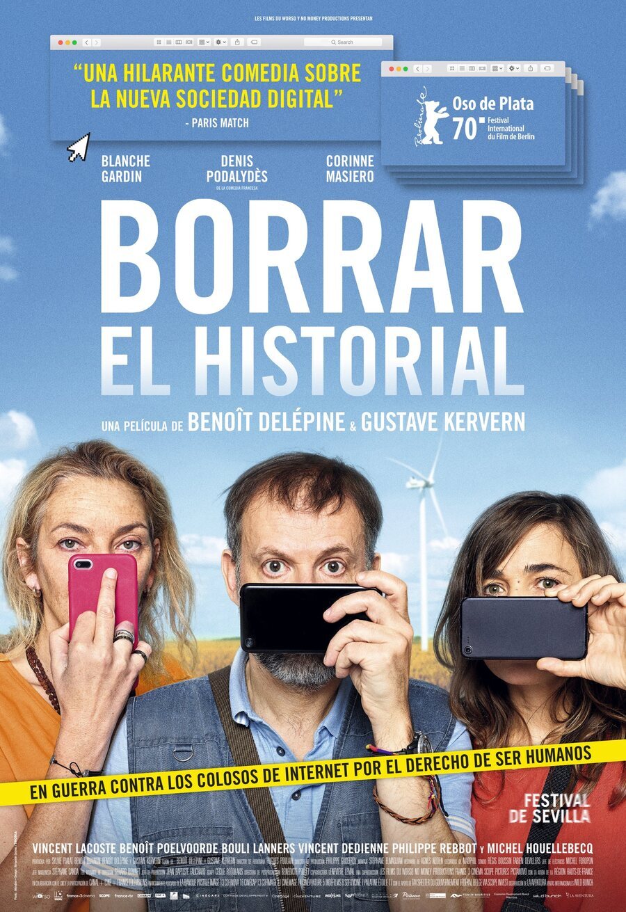 Cartel de Borrar el historial - España