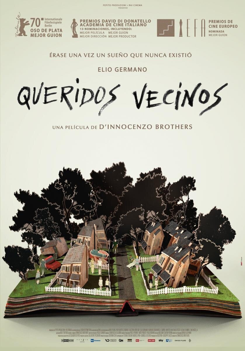 Cartel de Queridos vecinos - España