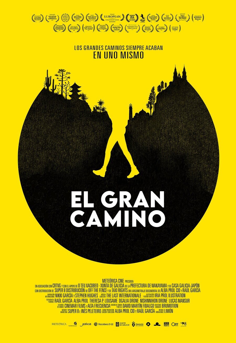 Cartel de El gran camino - España