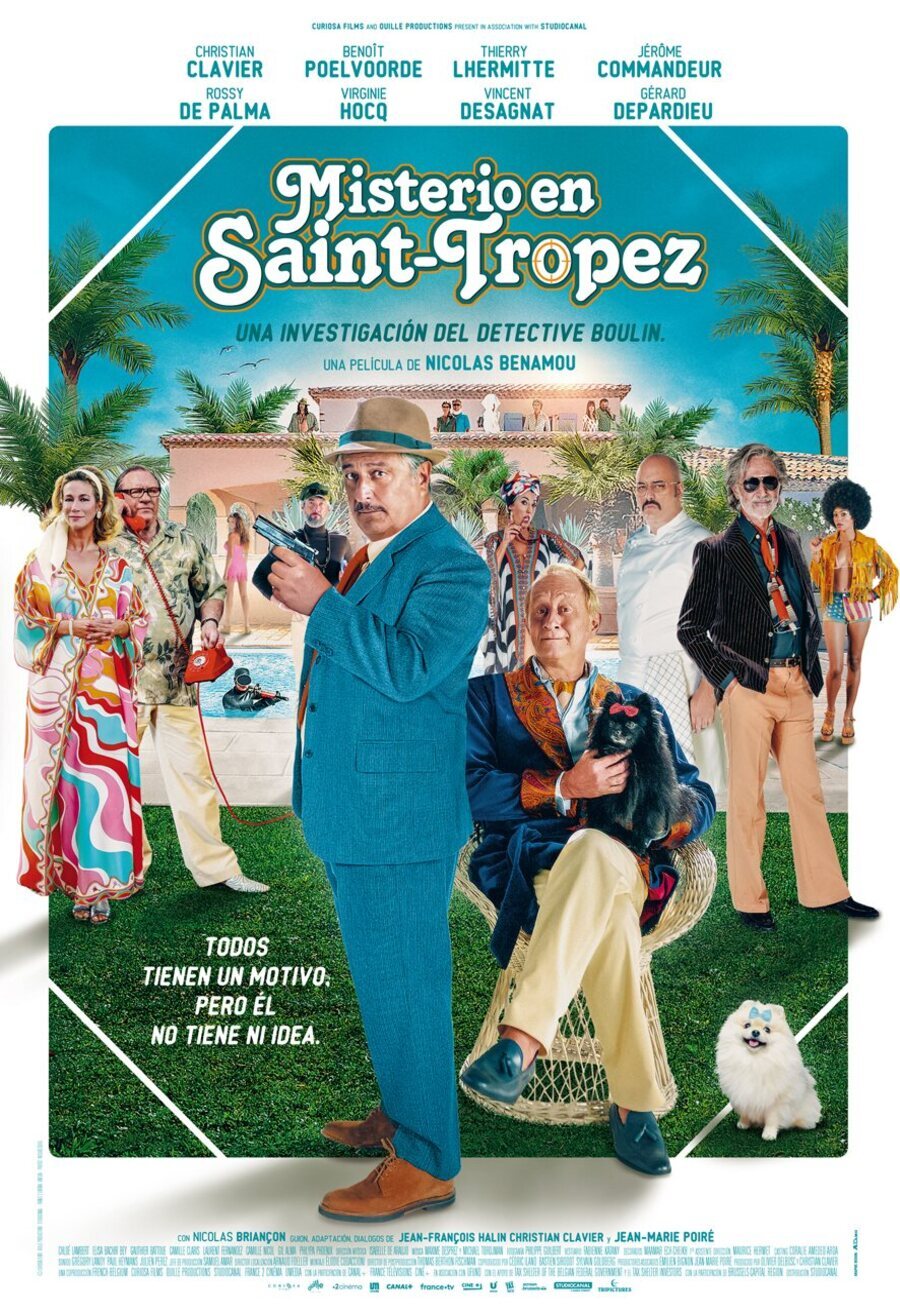 Cartel de Misterio en Saint-Tropez - España