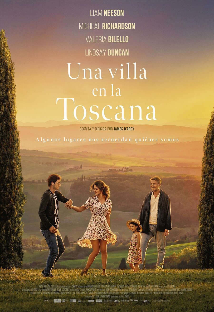 Cartel de Una villa en la Toscana - España