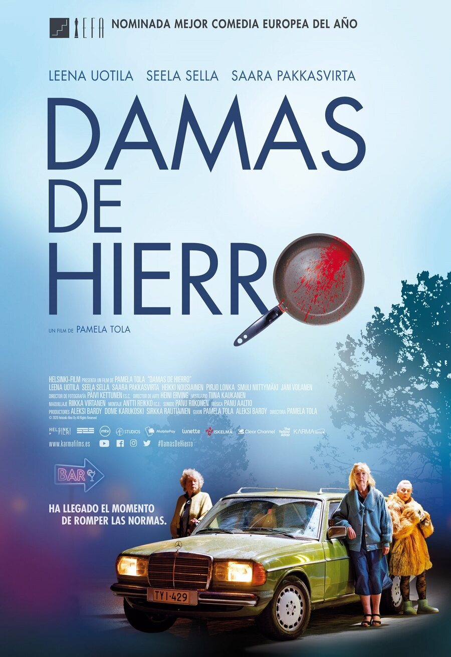 Cartel de Damas de hierro - España