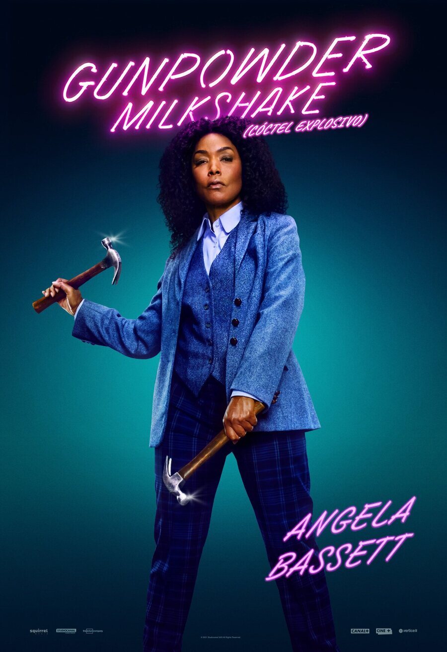 Cartel de Gunpowder Milkshake (Cóctel explosivo) - Anna May