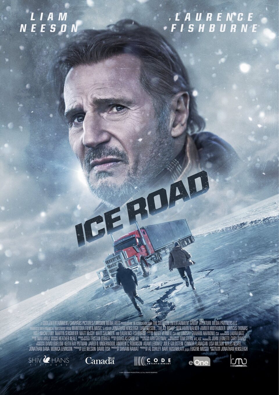 Cartel de Ice Road - España