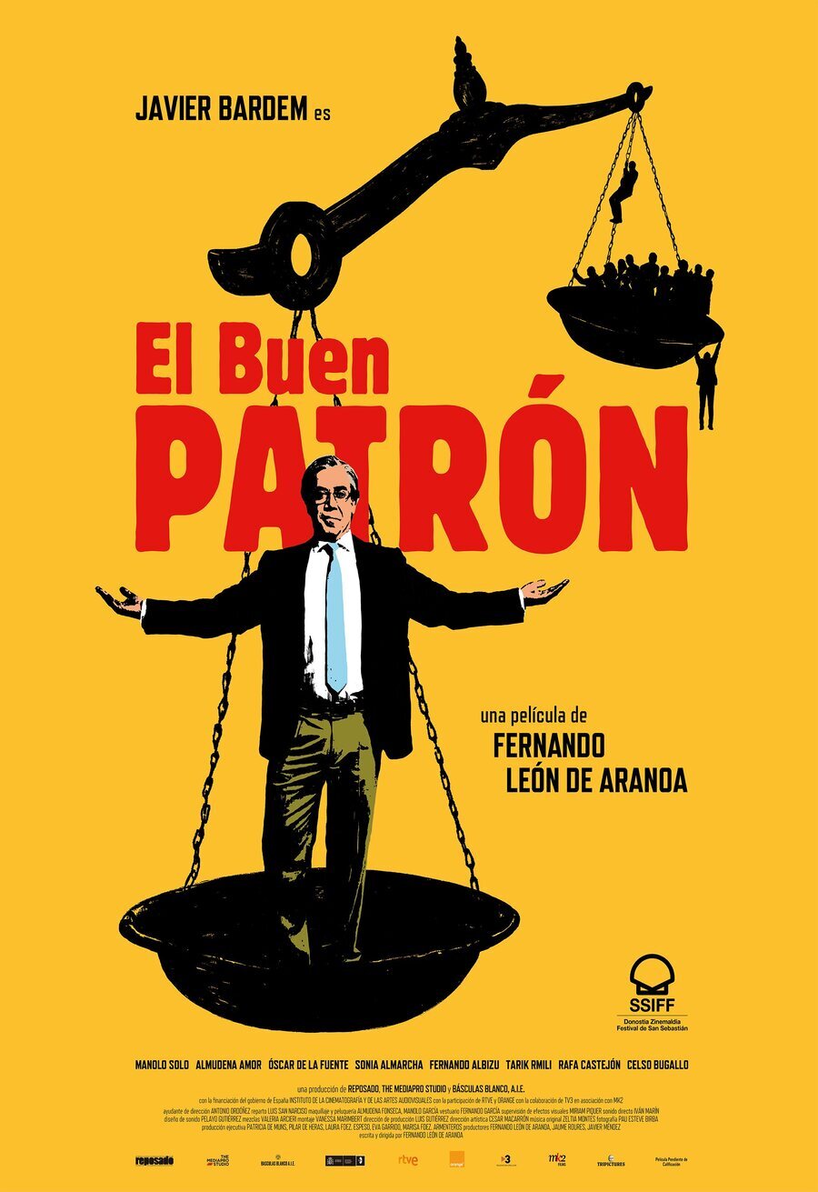 Cartel de El buen patrón - España