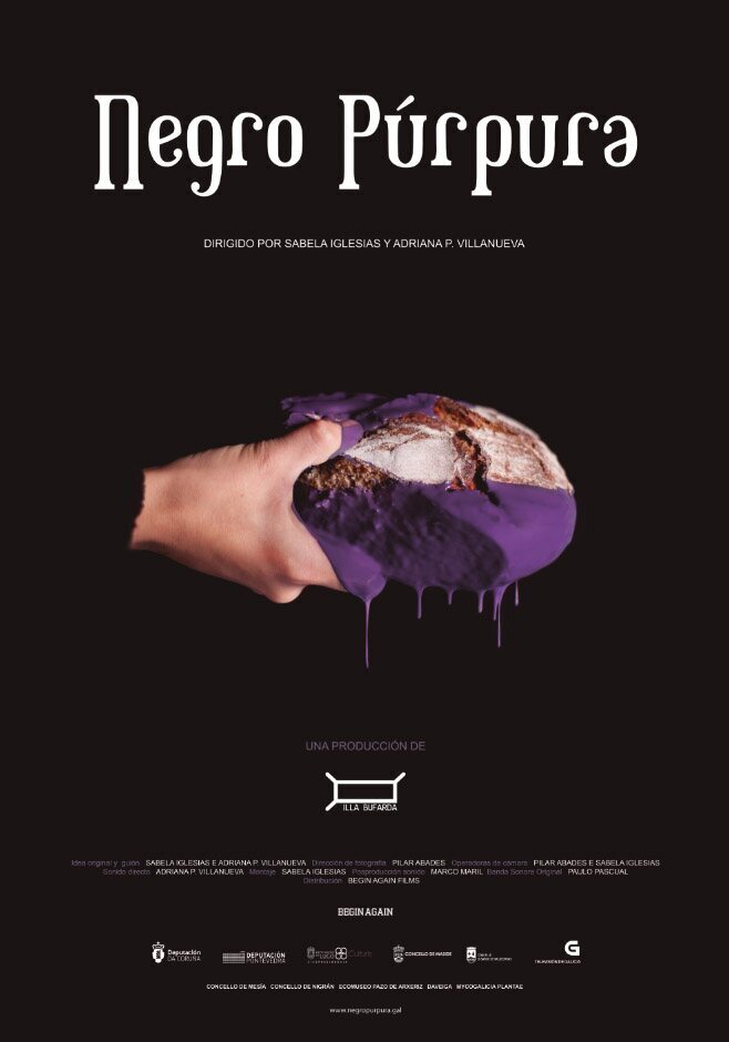 Cartel de Negro Púrpura - España