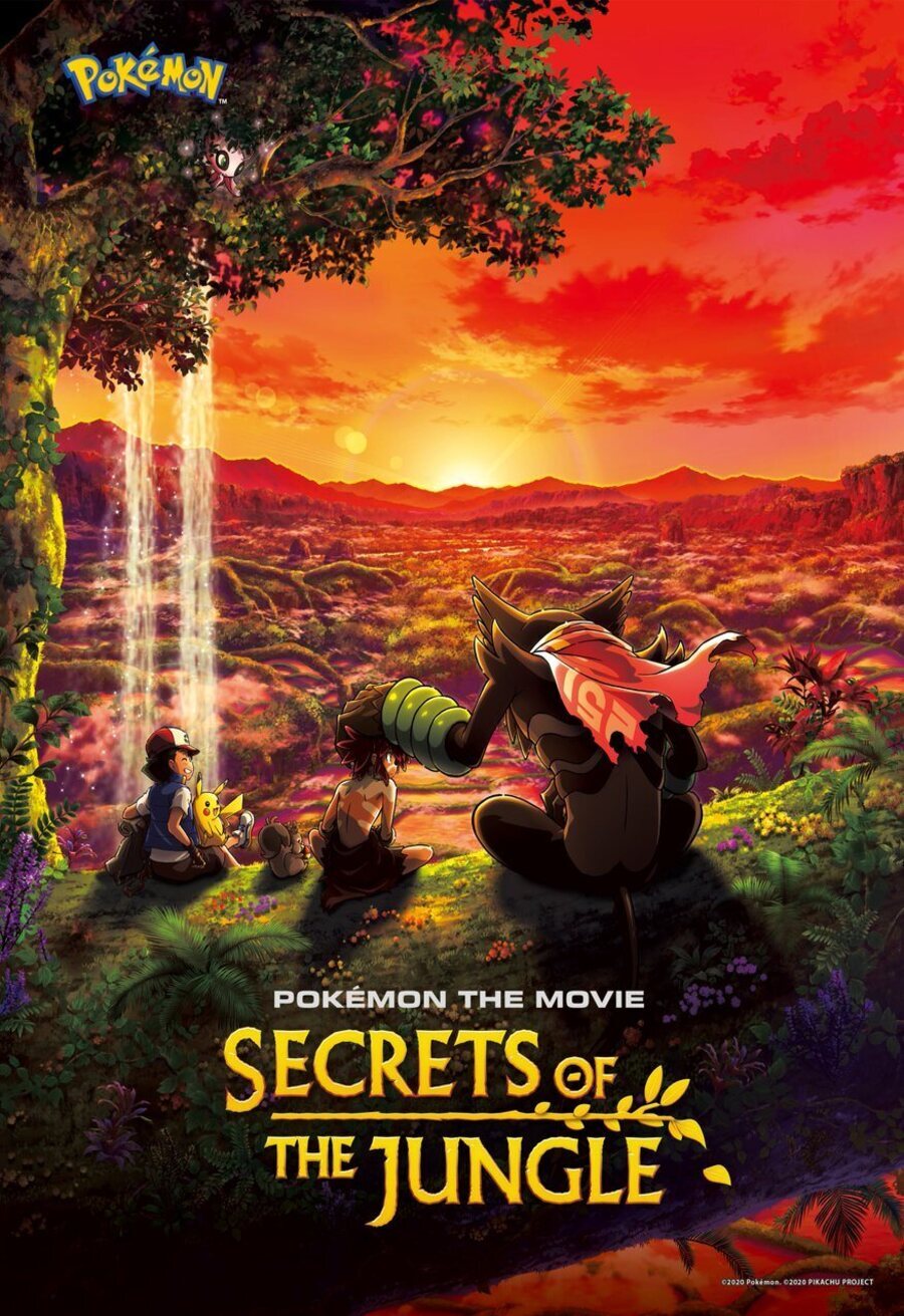Cartel de Pokémon: Los secretos de la selva - Internacional